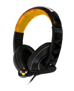 HEADSET XBOX 360 ANGRY BIRDS PRO EDGE-XPX2  NEGRO