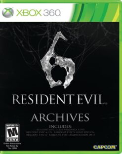 RESIDENT EVIL 6 ARCHIVES ED