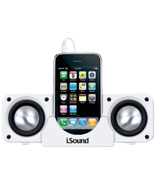 PORTABLE SPEAKER SYSTEM WHITE