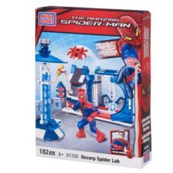 SET DE CONSTRUCCION THE AMAZING SPIDERMAN OSCORP SPIDER LAB