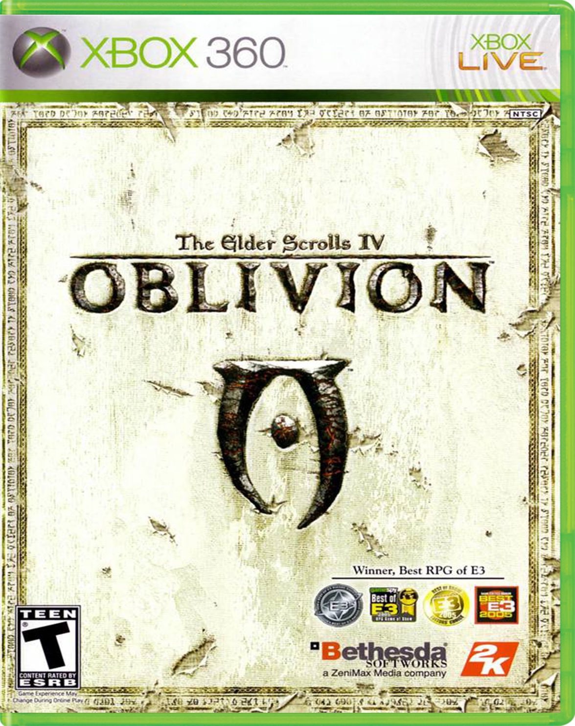 OBLIVION ELDER SCROLLS 4