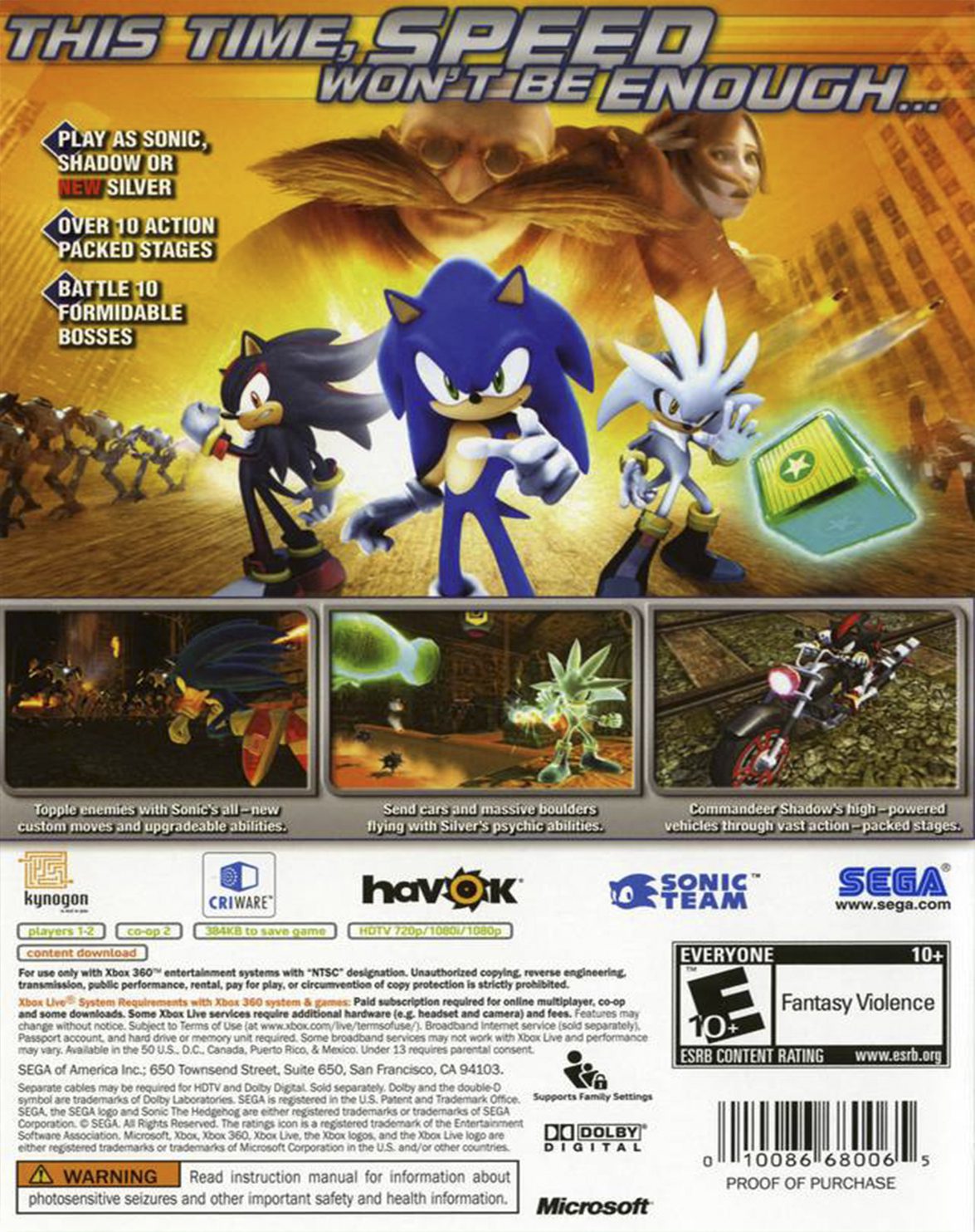 SONIC THE HEDGEHOG - Image 2