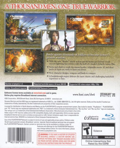 DYNASTY WARRIORS 6 - Image 2