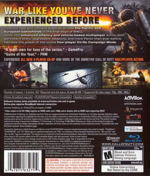 CALL OF DUTY WORLD WAR - Image 2