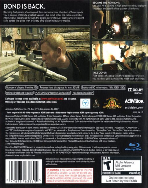 JAMES BOND 007 QUANTUM - Image 2