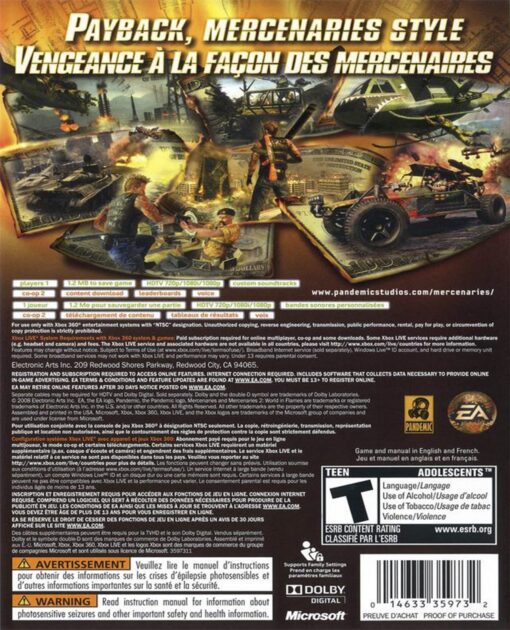 MERCENARIES 2 WORLD IN FLAMES - Image 2