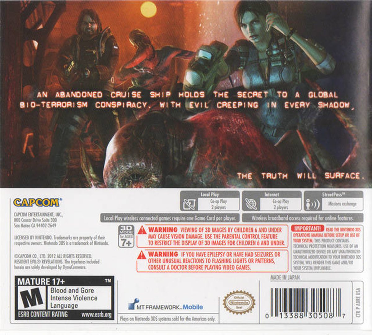RESIDENT EVIL REVELATIONS - Image 2