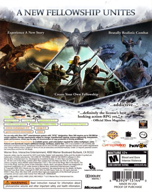 THE LORD OF THE RINGS WAR IN THE NORTH - Image 2
