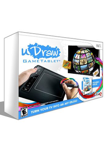 UDRAW GAME TABLET BUNDLE BLACK