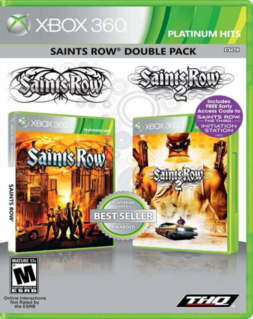SAINTS ROW DOBLE PACK LIMITED EDITION