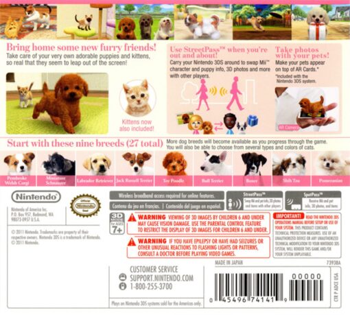 NINTENDOGS   CATS TOY POODLE - Image 2