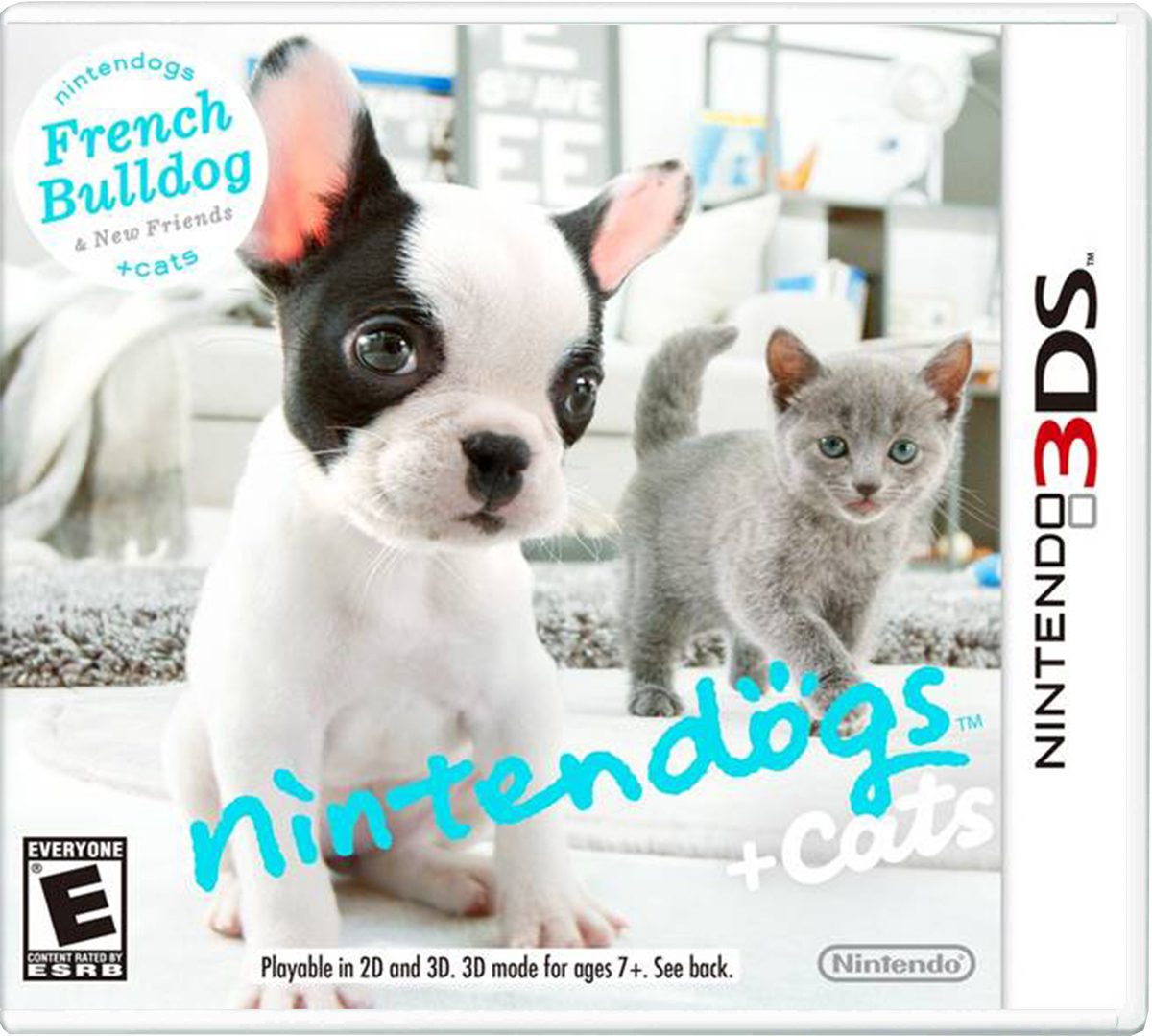 NINTENDOGS CATS FRENCH BULLDOG