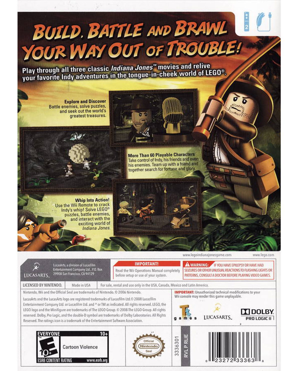 LEGO INDIANA JONES - Image 2