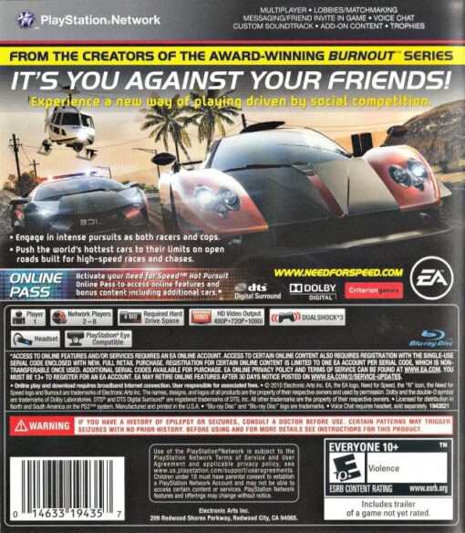 NEED FOR SPEED HOT PURSUIT - Image 2