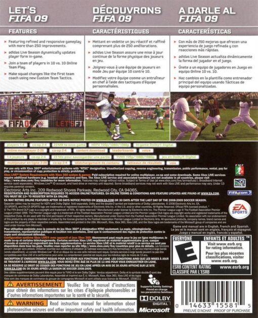 FIFA SOCCER 09 - Image 2