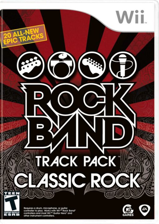 ROCK BAND TRACK PACK CLASSIC ROCK