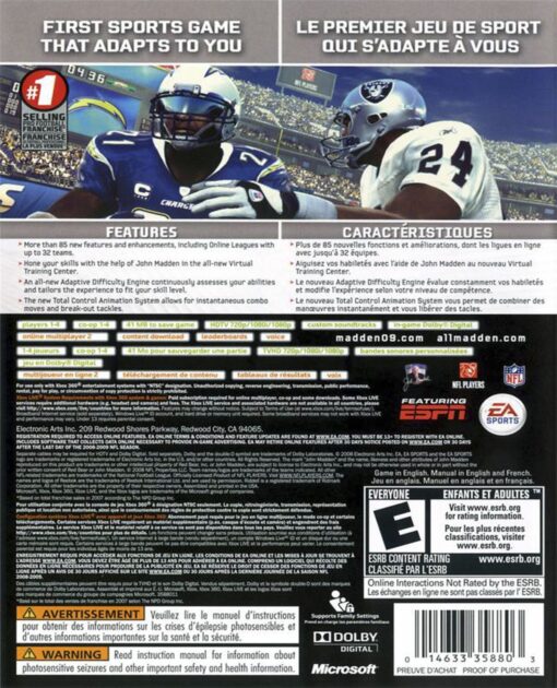 MADDEN NFL 09 - Image 2