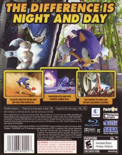 SONIC UNLEASHED - Image 2