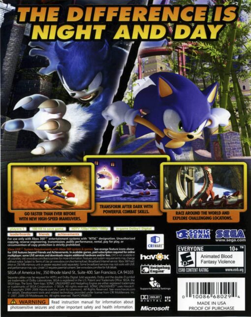 SONIC UNLEASHED - Image 2