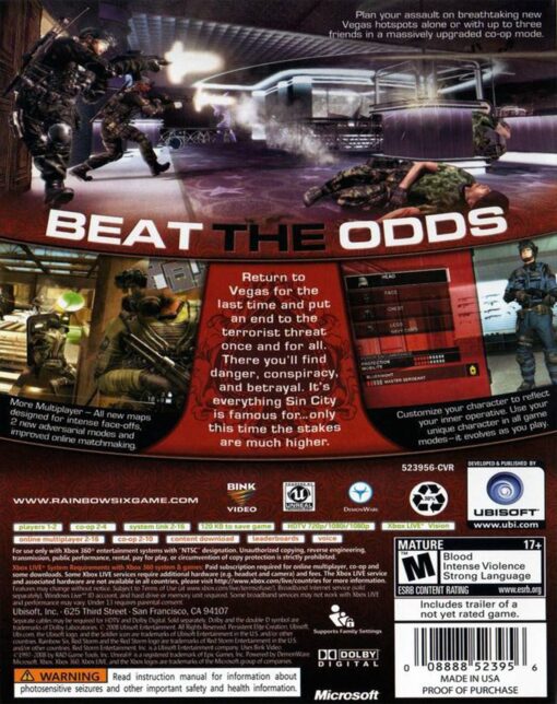 RAINBOW SIX VEGAS 2 - Image 2