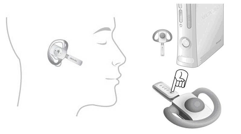 HEADSET XBOX 360 INALAMBRICO NEGRO - Image 4