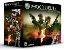 CONSOLA XBOX 360 ELITE RESIDENT EVIL 5 EDICION LIMITADA