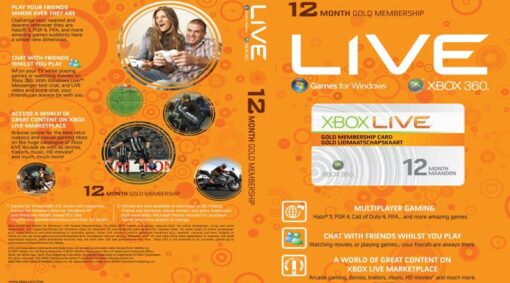 HEADSET XBOX 360 CON XBOX LIVE 12 MESES - Image 3