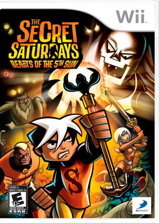 THE SECRET SATURDAYS BEASTS OF THE 5TH SUN