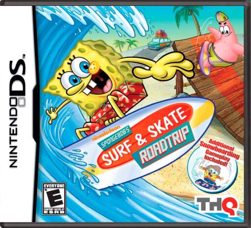 SPONGE BOB SURF AND SKATE ROADTRIP