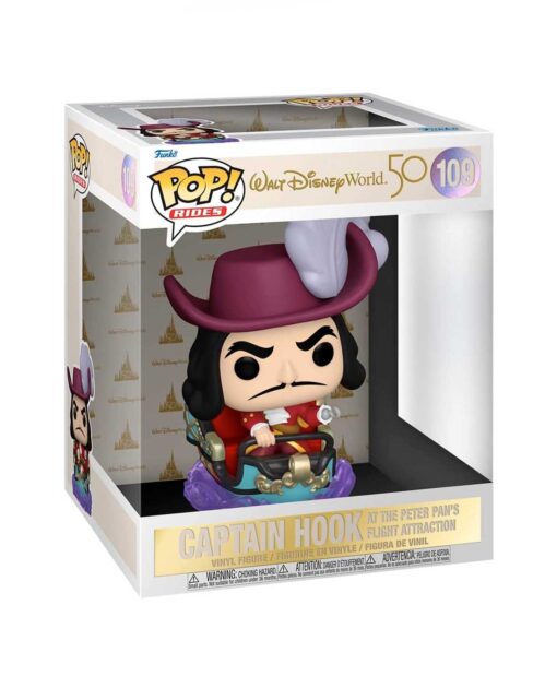 FIGURA POP RIDE WALT DISNEY WORLD 50TH HOOK ON PETER PAN FLIGHT - Image 2