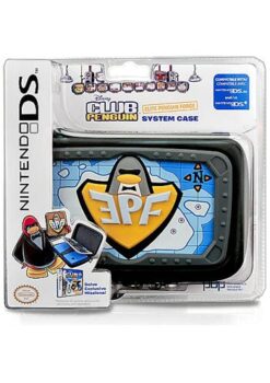 ESTUCHE RIGIDO DS CLUB PENGUIN GRIS