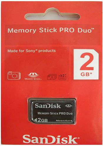 SANDISK SD MEMORY CARD 2GB