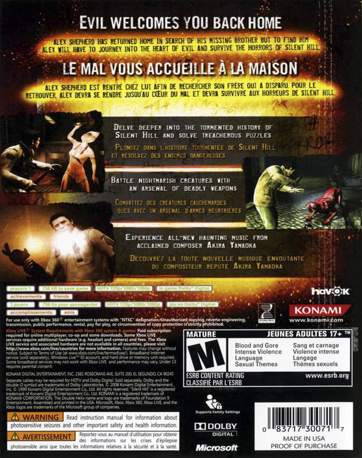 SILENT HILL HOMECOMING – Gameplanet