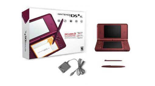 CONSOLA NINTENDO DSI XL ROJO BURGUNDY - Image 4