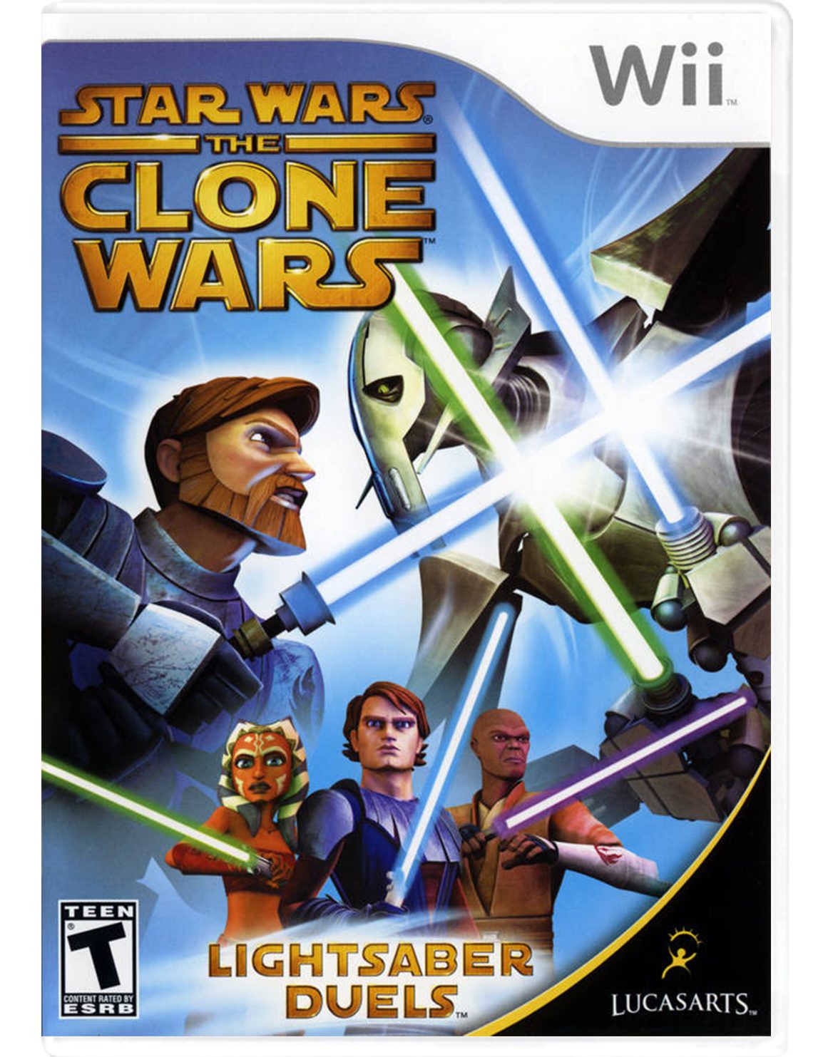 STAR WARS CLONE WARS LIGHTSABER DUELS