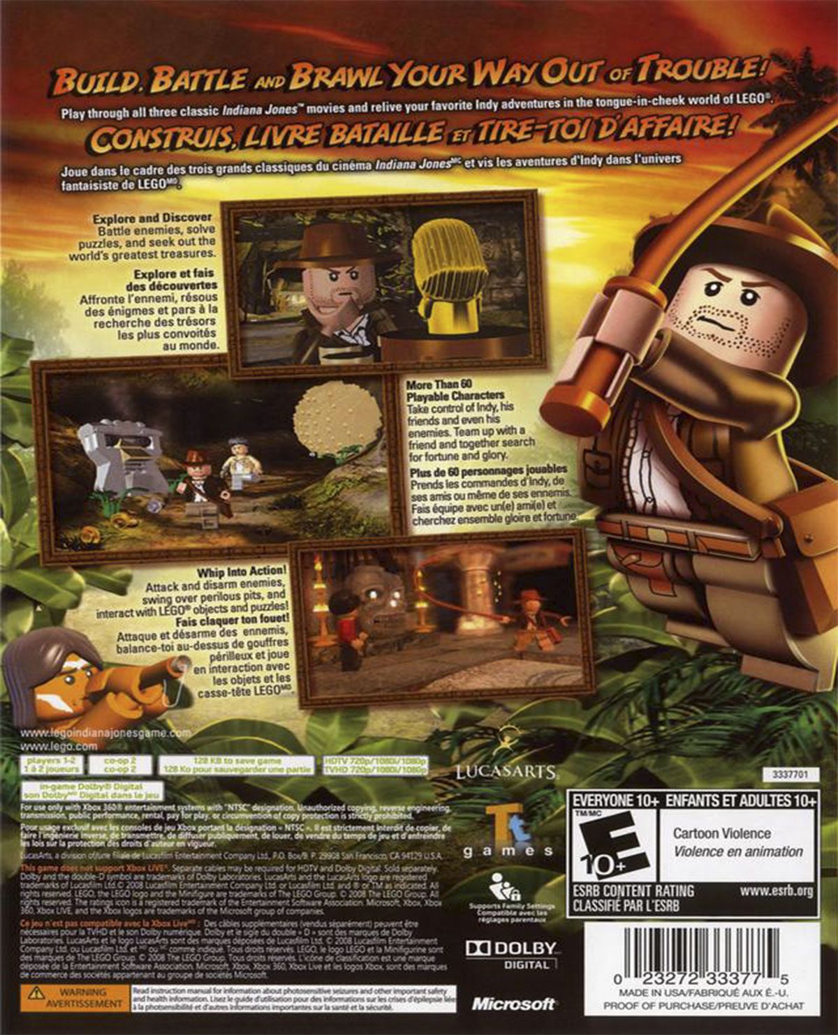 LEGO INDIANA JONES THE ORIGINAL ADVENTURES - Image 2