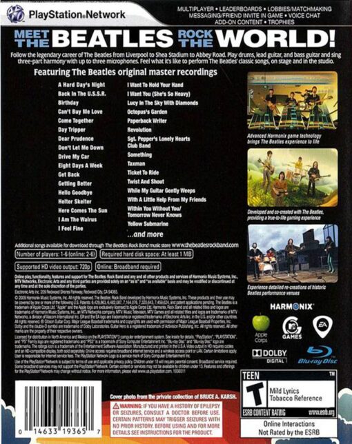 THE BEATLES ROCK BAND SOFTWARE - Image 2
