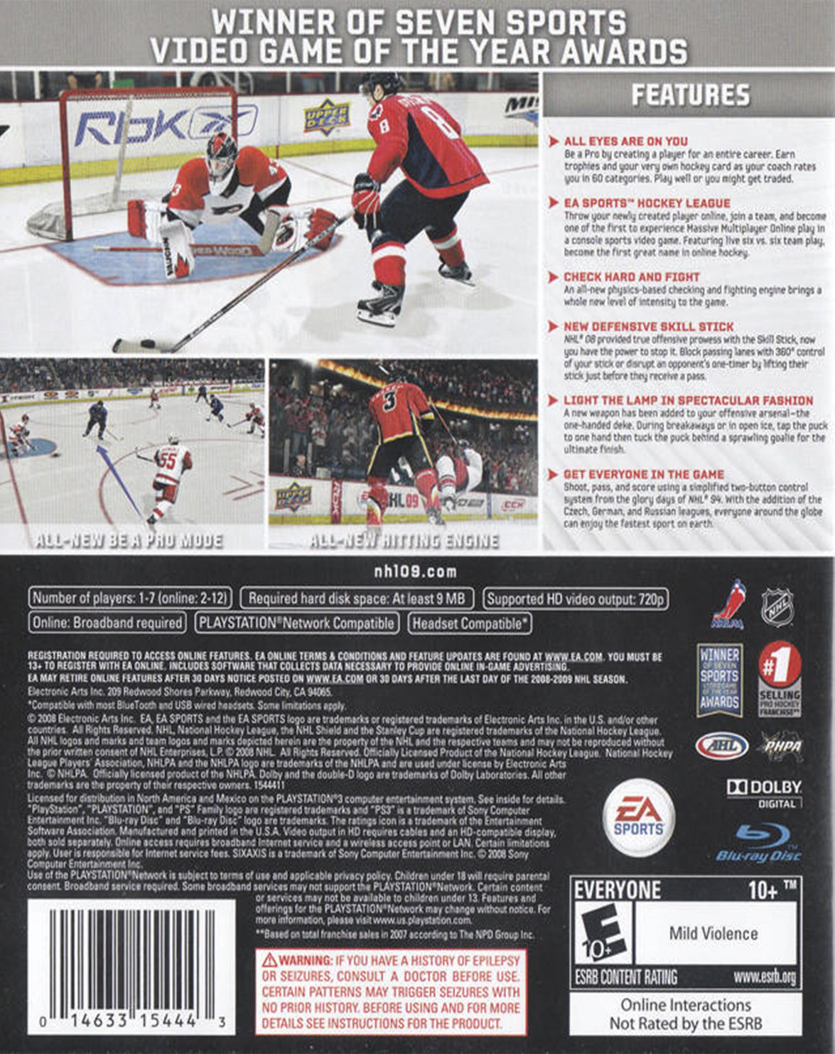 NHL 09 – Gameplanet