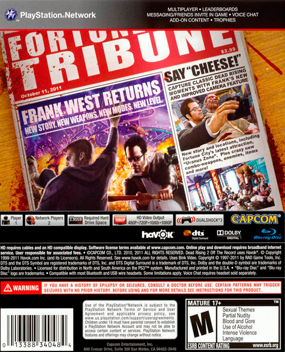 DEAD RISING 2 OFF THE RECORD - Image 2