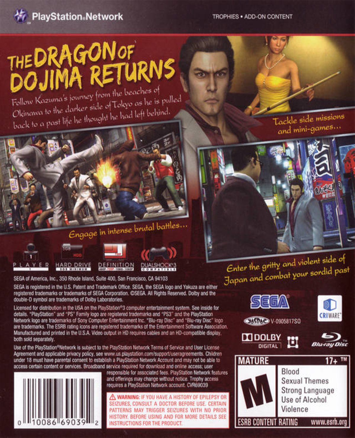 YAKUZA 3 - Image 2