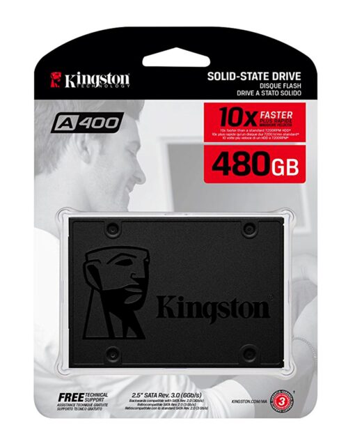 UNIDAD SSD KINGSTON SSDNOW A400 SATA 6GB S 480 GB - Image 2
