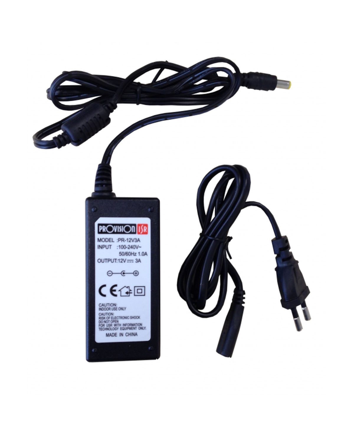 FUENTE DE PODER PROVISION ISR CAMARA PR-12V3A SALIDA 12V