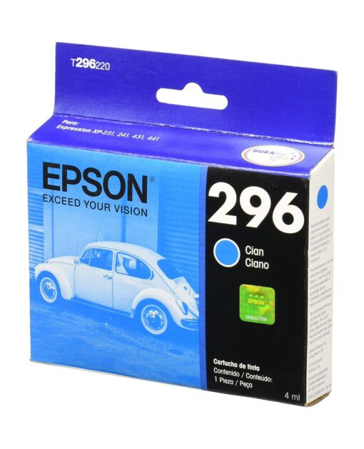 CARTUCHO DE TINTA EPSON 296 CYAN