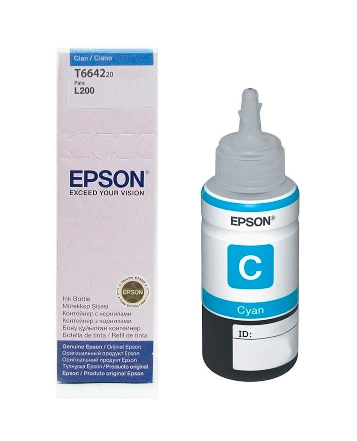 BOTELLA DE TINTA EPSON T673 CYAN