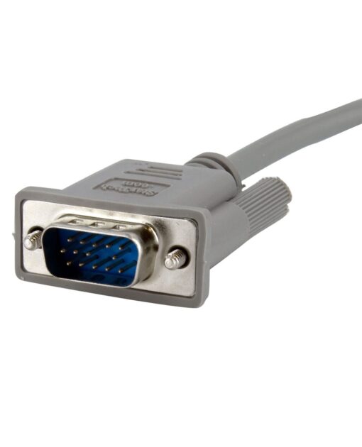 Cavo VGA Schwaiger CK742531 1,8 Metri - Connettori D-Sub Maschio/Maschio, Colore Grigio, Per Collegare Monitor O Proiettori
