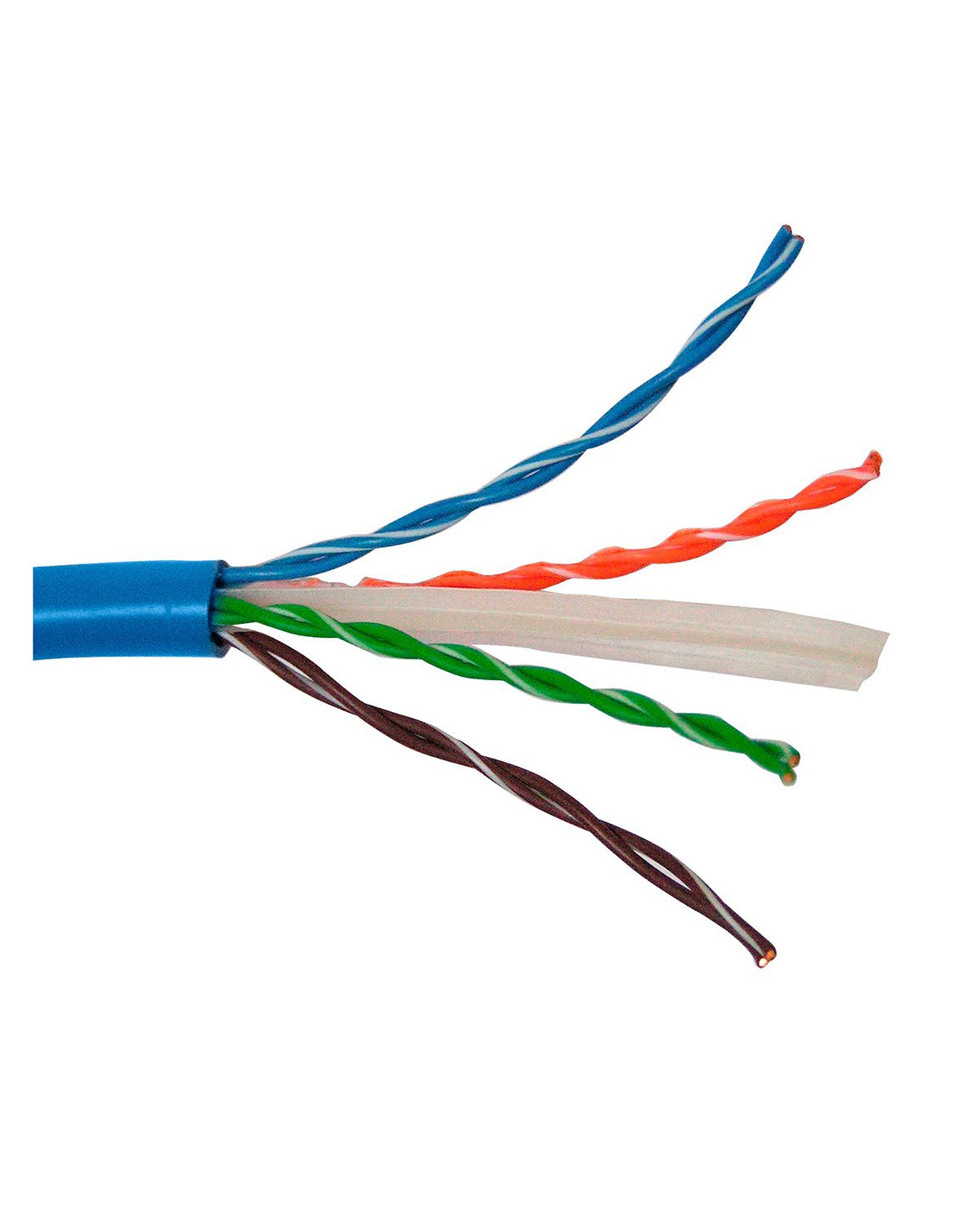 Nexxt Bulk cable UTP CAT 6 stranded blue