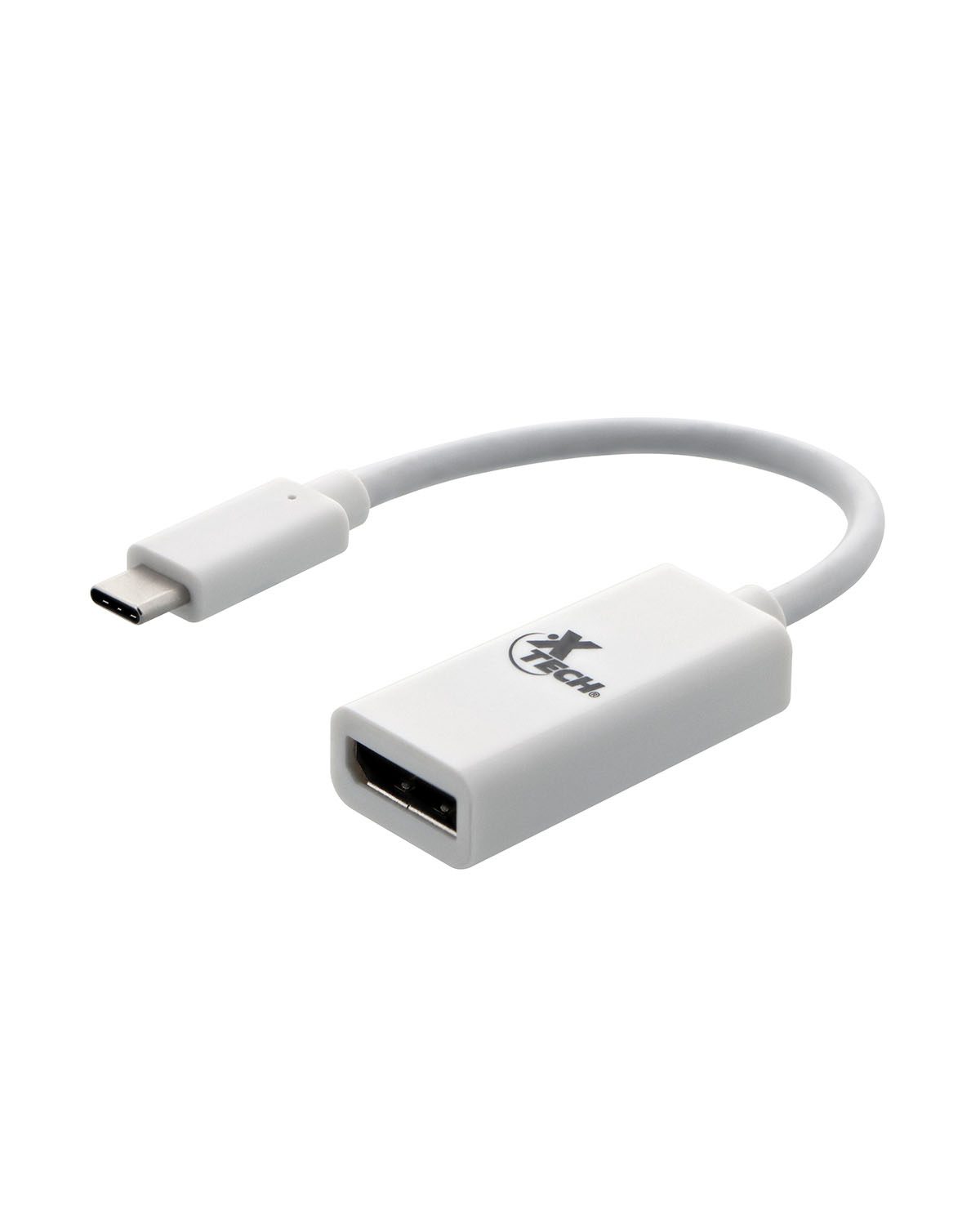 Xtech Display adapter USB Type C Male DisplayPort Female 10 cm 4K ultra HD XTC555