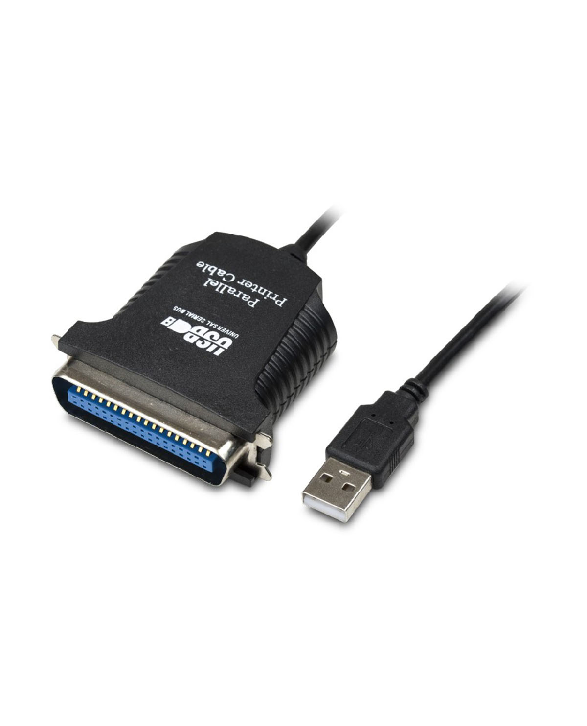 Xtech Parallel Cable 1.8 m 4 pin USB Type A 25 pin DSub DB25