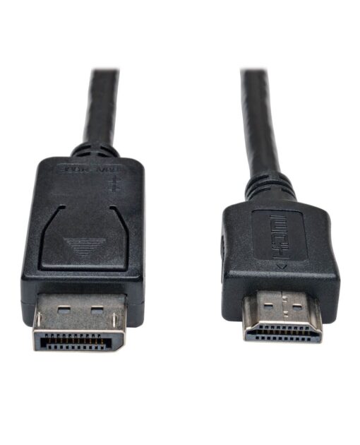Tripp Lite 6ft DisplayPort to HDMI Adapter Cable Video Audio Cable DP MM 6in Video cable DisplayPort HDMI DisplayPort M to HDMI