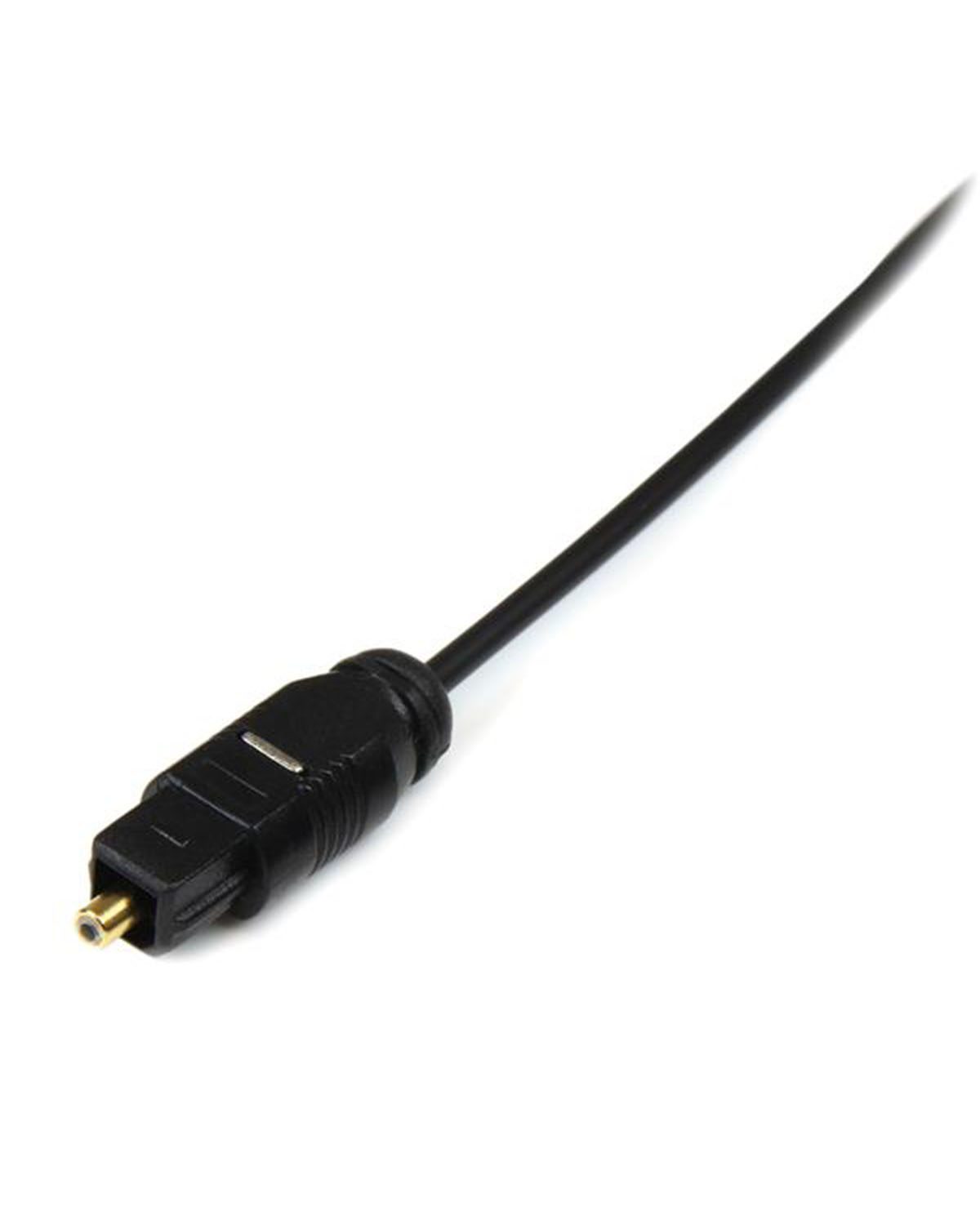 StarTech 10 ft Toslink Digital Optical SPDIF Audio Cable Digital audio cable optical SPDIF TOSLINK M to TOSLINK M 3 m fiber - Image 2